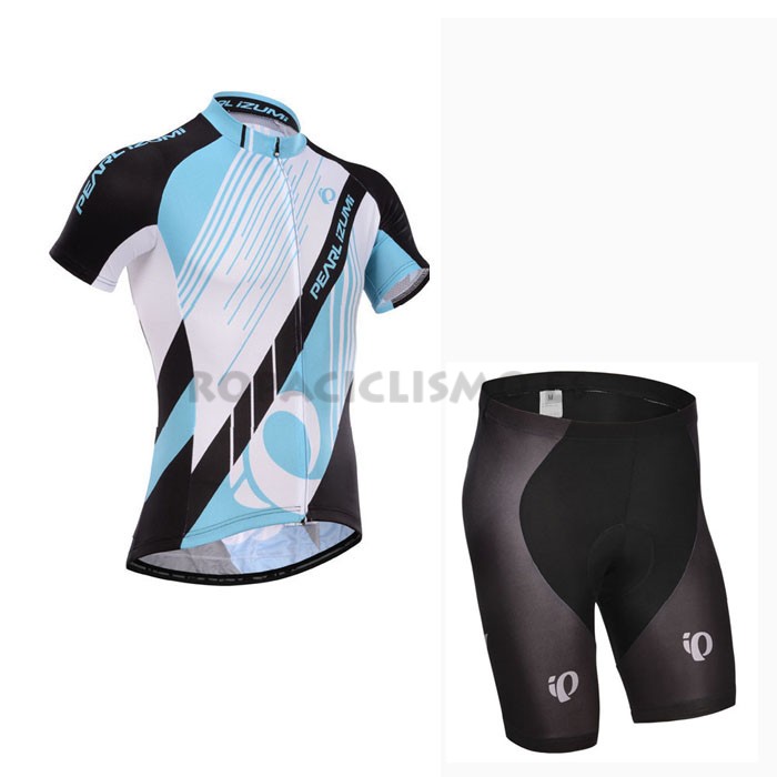 2014 Maillot pearl izumi mangas cortas azul